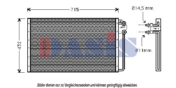 AKS DASIS Lauhdutin, ilmastointilaite 522300N